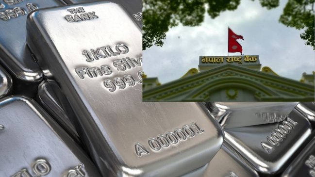 चाँदी आयातका लागि अब ५ लाख डलरसम्मको सटही सुविधा