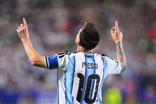The evolution of Messi