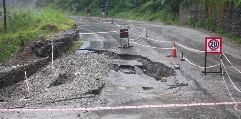 All Major Highways Connecting Kathmandu Valley Blocked Due to Landslides and Floods